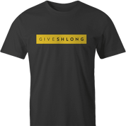 Funny give shlong live strong parody men's t-shirt