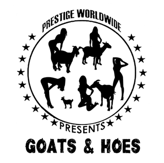 Funny Goats and Hoes farm white tee