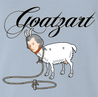Funny Mozart is The Goat Mashup Parody Parody Light Blue T-Shirt