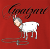Funny Mozart is The Goat Mashup Parody Parody Red T-Shirt