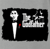 funny Old School Godfather Mitch Martin Ash Grey t-shirt