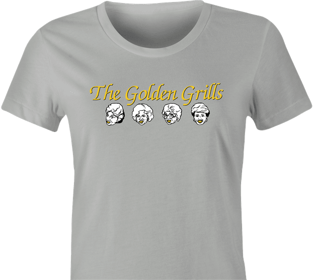 Funny golden top girl shirts
