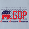 funny Impeach Trump Republican GOP political parodys t-shirt light blue