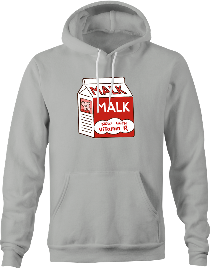 Funny The Simpsons Malk - Got Milk? Parody Mashup Parody Men's  Hoodie
