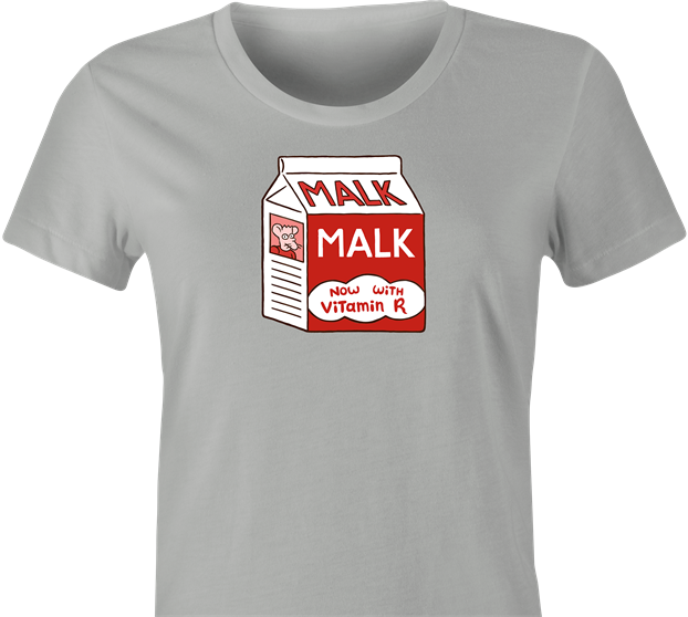 Funny The Simpsons Malk - Got Milk? Parody Mashup Parody Women's T-Shirt