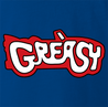 funny Greasy Trailer Park Boys Grease Parody Mashup Royal Blue t-shirt