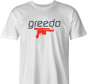 funny Greedo Speedo Star Wars Mashup men's t-shirt