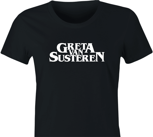 Funny Fox news Greta Van Susteren Parody women's black
