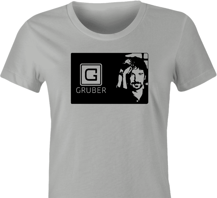 funny funny hans gruber uber mashup mashup women's ash t-shirt 