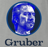 funny Die Hard Hans Gruber Gerber Baby Food Mashup ash grey t-shirt