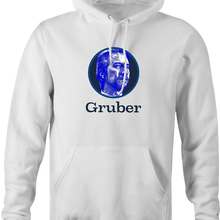funny Die Hard Hans Gruber Gerber Baby Food Mashup white hoodie