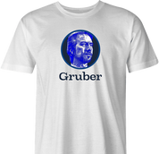 funny Die Hard Hans Gruber Gerber Baby Food Mashup white men's t-shirt