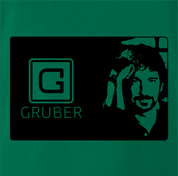 funny funny hans gruber uber mashup mashup green t-shirt