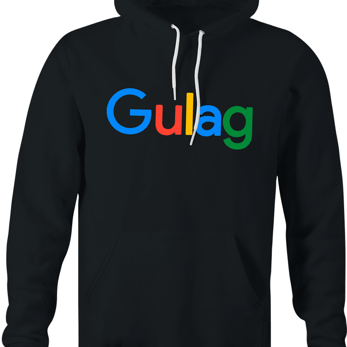 Funny Gulag Siberian Prison - Google Back Hoodie