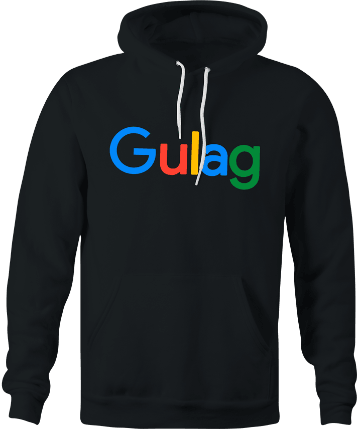 Funny Gulag Siberian Prison - Google Back Hoodie