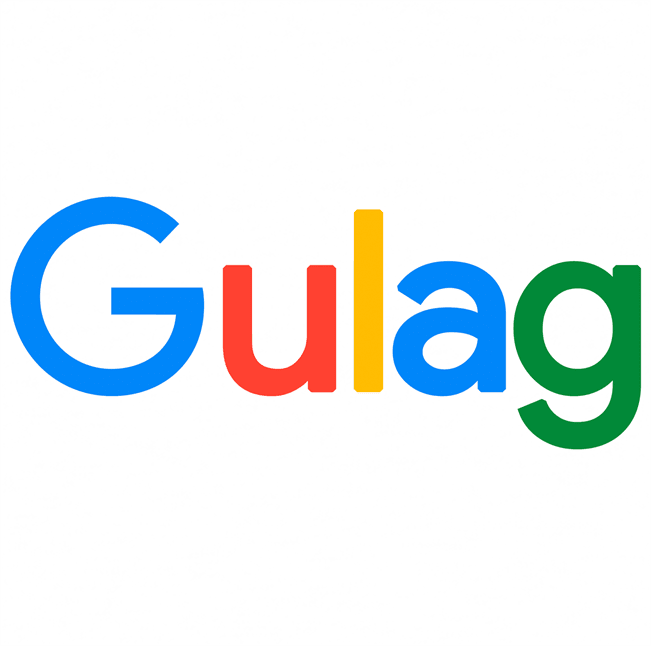 Funny Gulag Siberian Prison - Google White Tee