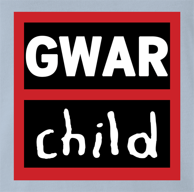 Funny Gwar Child Heavy Metal Parodys light blue T-Shirt