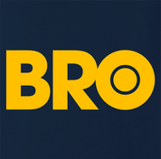 funny Brother HBO Bro Mashup Navy t-shirt