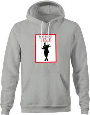 Funny MC Hammer Time Magazine Mashup Parody T-Shirt Ash Grey Hoodie