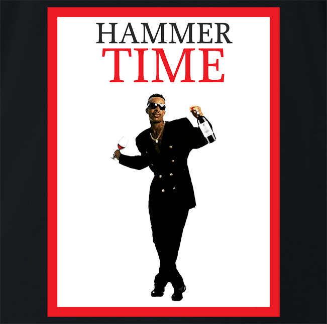 Erkende bruser afdeling Funny MC Hammer Drinking Shirt | Hammer Time – Big Bad Tees