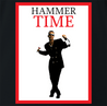 Funny MC Hammer Time Magazine Mashup Parody Black T-Shirt