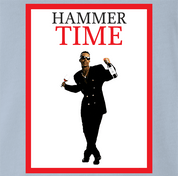 Funny MC Hammer Time Magazine Mashup Parody Red T-Shirt