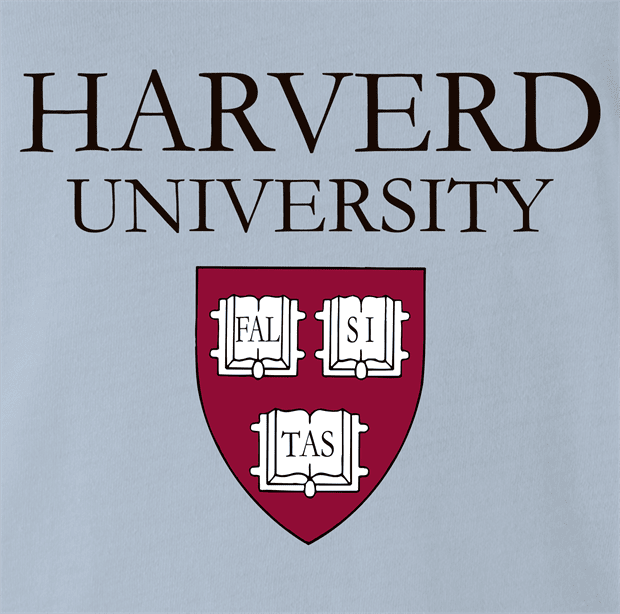 Funny Harvard University Misspelled | Harverd Parody Light Blue T-Shirt