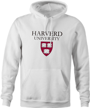 Funny Harvard University Misspelled | Harverd Parody White Hoodie