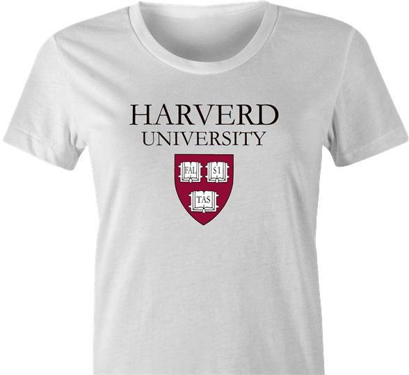 Funny Harvard University Misspelled | Harverd Parody White Women's T-Shirt
