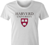 Funny Harvard University Misspelled | Harverd Parody White Women's T-Shirt
