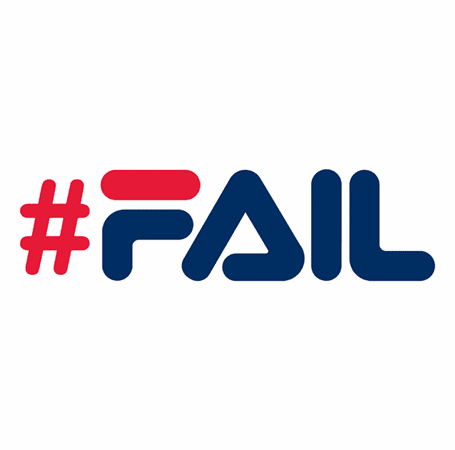 fila #FAIL you suck total fail internet viral parody t-shirt grey#FAIL you suck total fail internet viral parody t-shirt men's white tee 