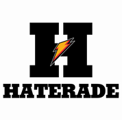 funny Haters Drink Haterade Parody kelly green t-shirt
