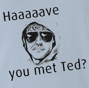 how I met your mother unabomber t-shirt light blue