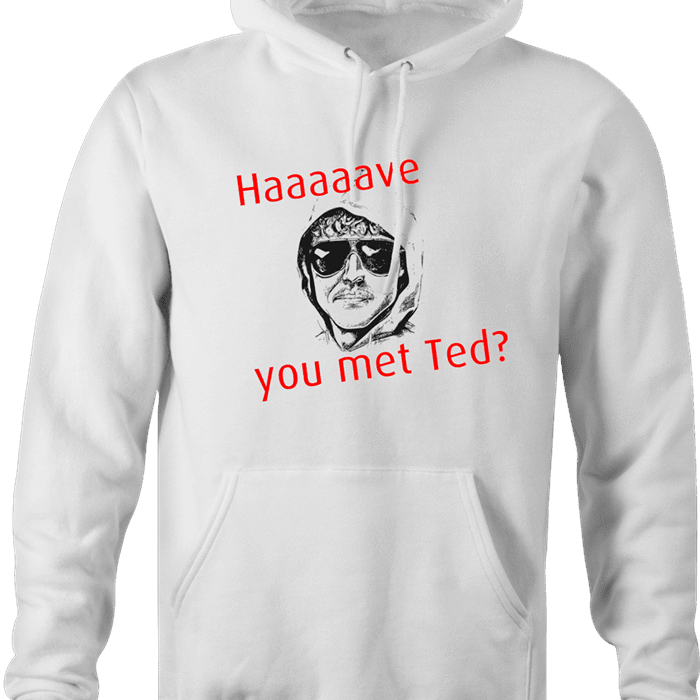 unabomber hoodie white 