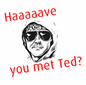 how I met your mother unabomber t-shirt white 
