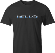 funny Hello Halo Mashup Parody men's t-shirt
