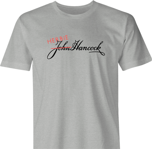 funny Tommy Boy Movie Herbie Hancock Test Fail Parody Ash men's t-shirt