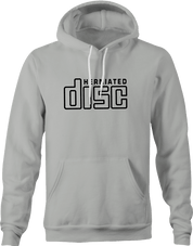 Funny Herniated Disc CD Mashup T-Shirt Ash Grey Hoodie