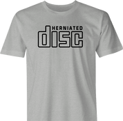 Funny Herniated Disc CD Mashup Men's T-Shirt