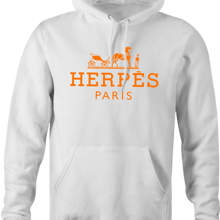 Funny Herpes hermes fashion wear hoodie