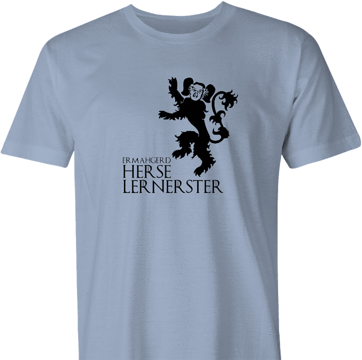 house lannister game of thrones ermahgerd men's ash t-shirt