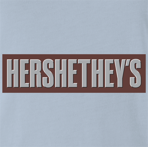 gender pronouns men's light blue t-shirt