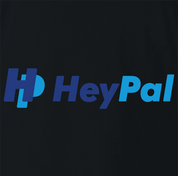 Funny Hey Pal Parody Black T-Shirt