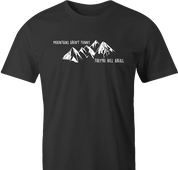 Funny Hilarious Play on Words 'Hill Areas' Parody Men's T-Shirt