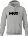Funny Hobo Television Network T-Shirt Ash Grey Hoodie