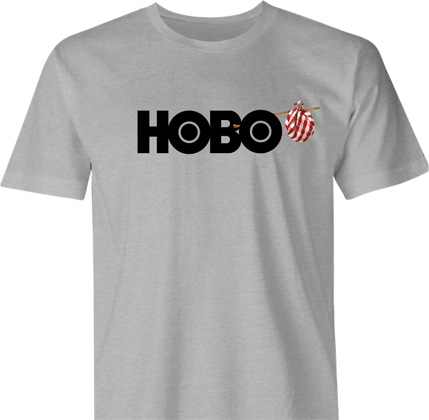 Funny Hobo Television Network Men's T-Shirt