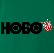 Funny Hobo Television Network Green T-Shirt