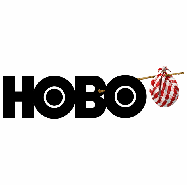 Funny Hobo Television Network White Tee
