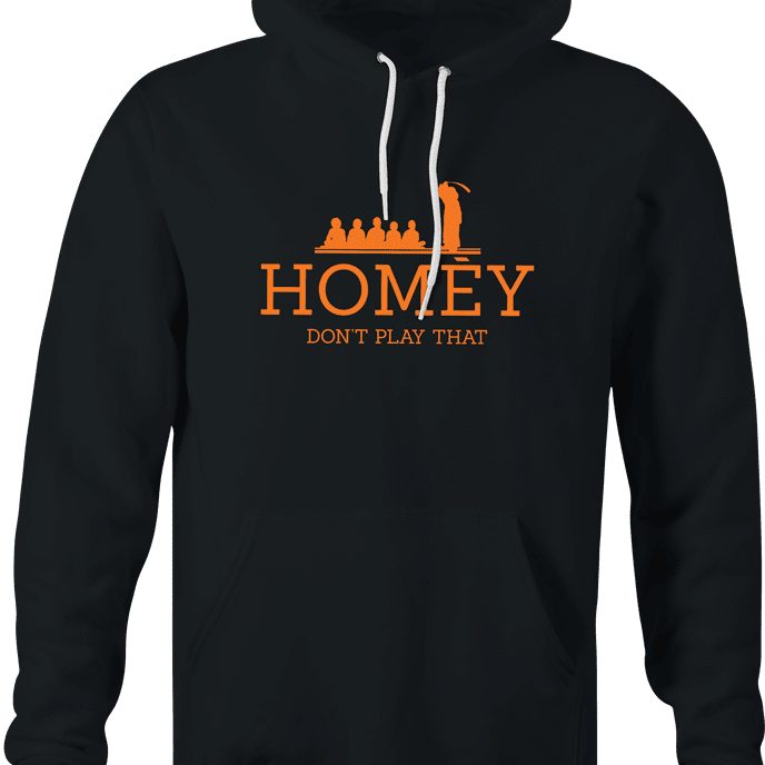 funny Homey Da Clown Don't Play Thaty black hoodie