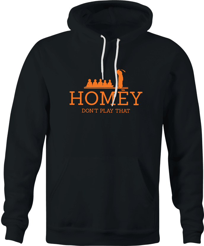 funny Homey Da Clown Don't Play Thaty black hoodie